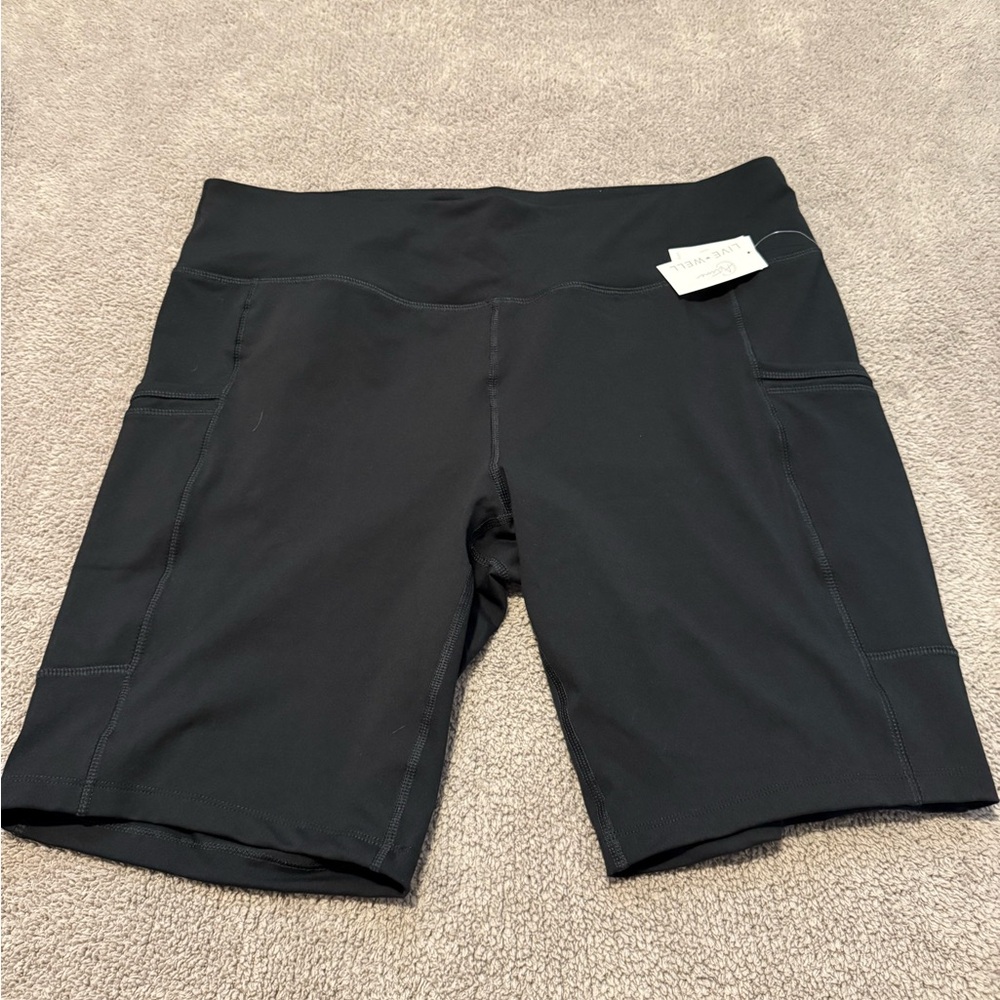 Cato Black Athletic Bike Shorts